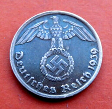 Très Belle Pièce de 1 REICHSPFENNIG 1939  G   ALLEMAGNE
