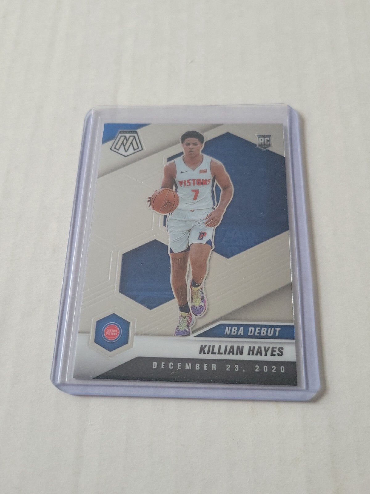 2020-21 Panini Mosaic NBA Debut Killian Hayes #270 Rookie RC Pistons