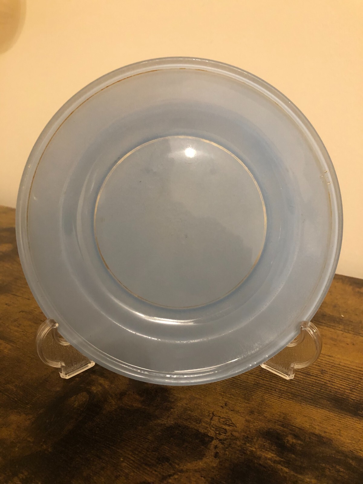 Duck Egg Blue Pyrex 7.5" Medium Dessert Plates 1950s Sprayware eBay