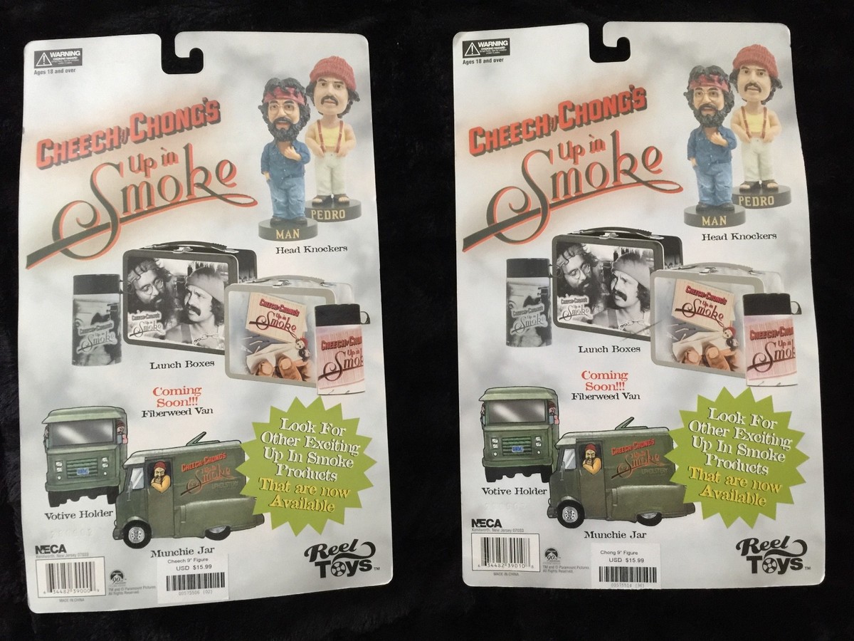 Up in Smoke Set of 2 Action Figures By Reel Toys (Cheech and Chong