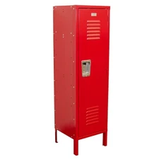 Metal Storage Cabinet 54” Gym Locker Vintage Classic Teen College Dorm