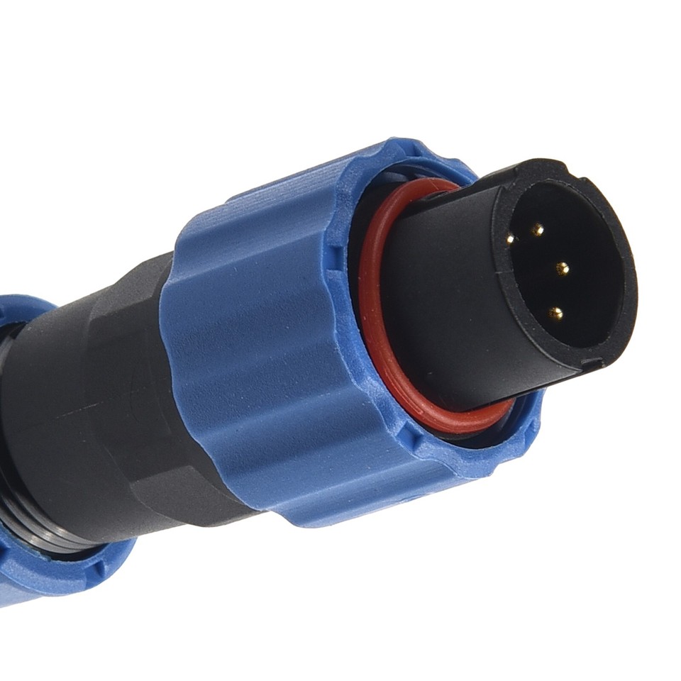 Durable and Submersible SP13 Inline Connectors with IP68 Waterproof