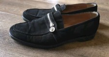 Versus Versace Black Slip On Mens Dress Shoes Size 9.5