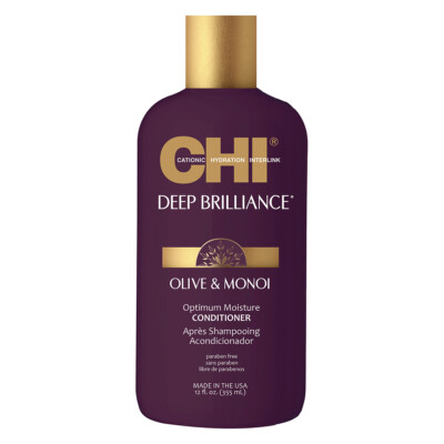 Farouk CHI Deep Brilliance Olive & Monoi Optimum Moisture Conditioner 12oz