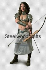 Medieval Knight Lady Elves Warrior Full Suit Of Armor Fantasy Cosplay Costume