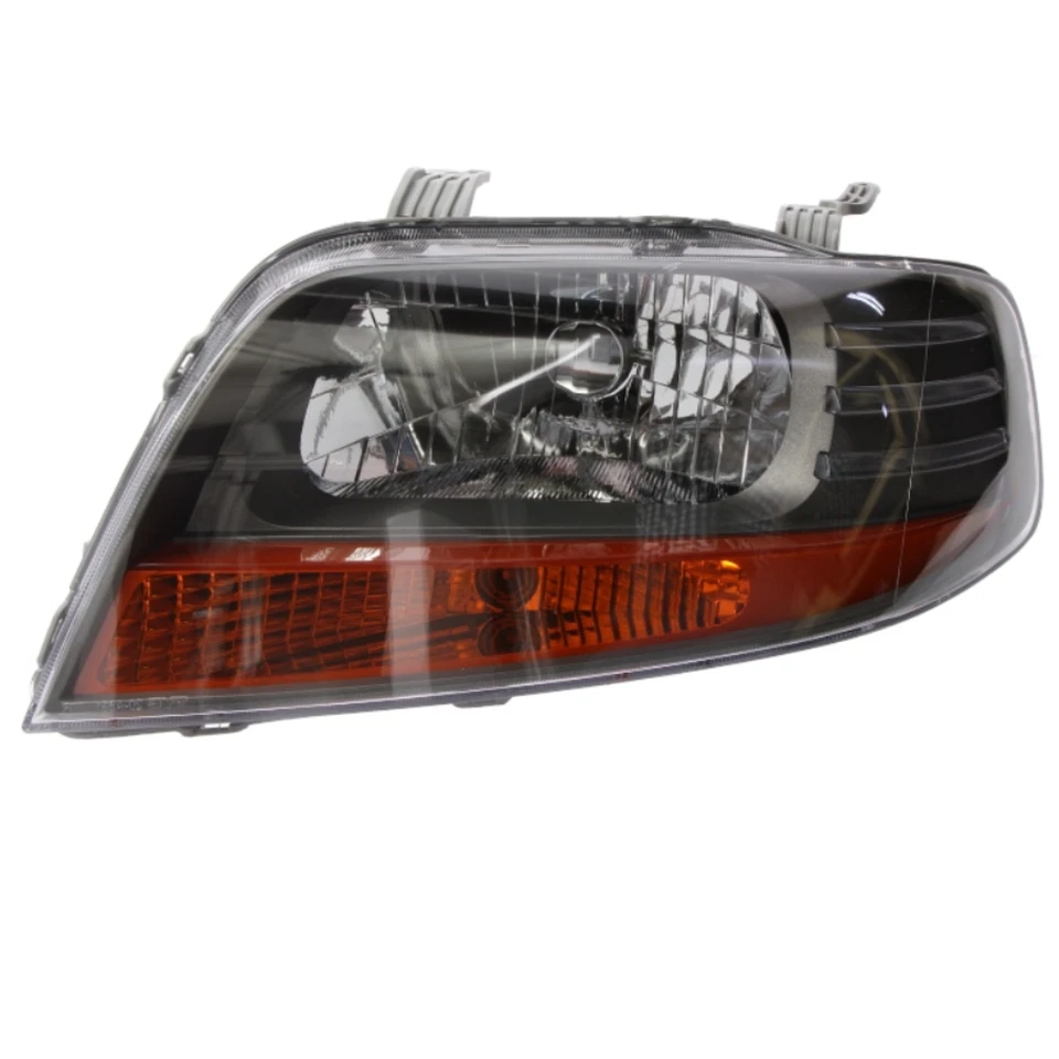 Front- Scheinwerfer Halogen Schwarz SET L+R für CHEVROLET AVEO Daewoo KALOS H4 - Bild 3 von 4