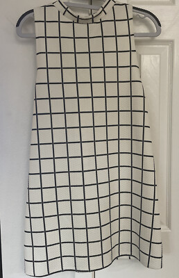 Cooperative White Racerback Style Stretchy Midi Length Dress Size Large |  eBay