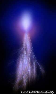 Lightning Sprites in Jupiter's Atmosphere - Poster available in 5 Sizes