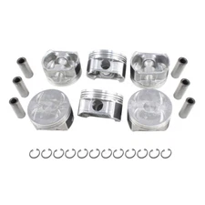 DNJ Piston Set for 1 Engine .020in .50mm Oversize with Piston Pins Direct Fit