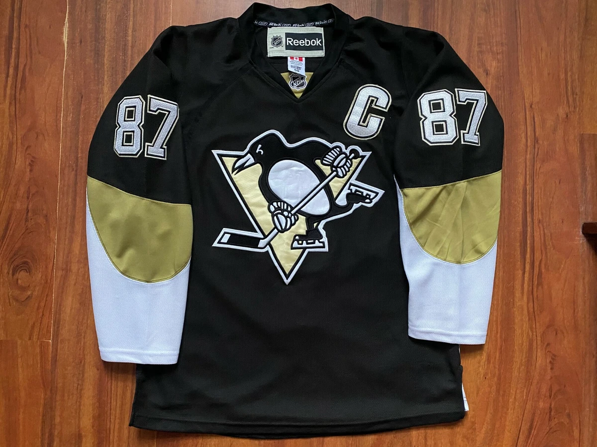 NHL PITTSBURGH PENGUINS MATCH WORN? SIDNEY CROSBY SIZE 50 | eBay