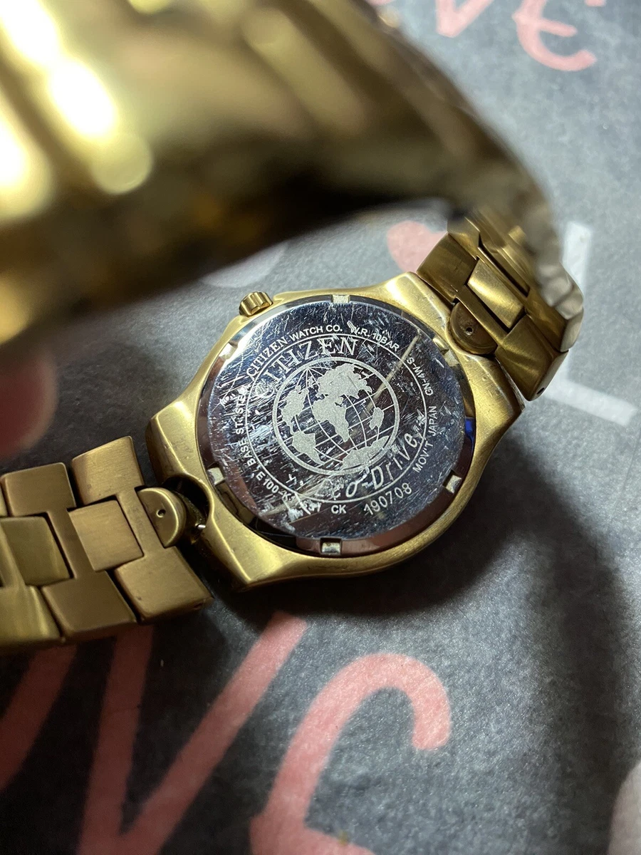 Citizen Gold Eco Drive Watch Priced to Sell eBay