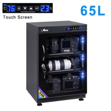 65L Dry Cabinet Camera Digital Control Electronic Dehumidifier Box Touch Screen