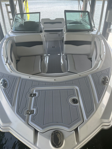 2014 Chaparral 246 SSI Swim Platform Cockpit Boat EVA Foam Teak Decking Flooring - Foto 6 di 24