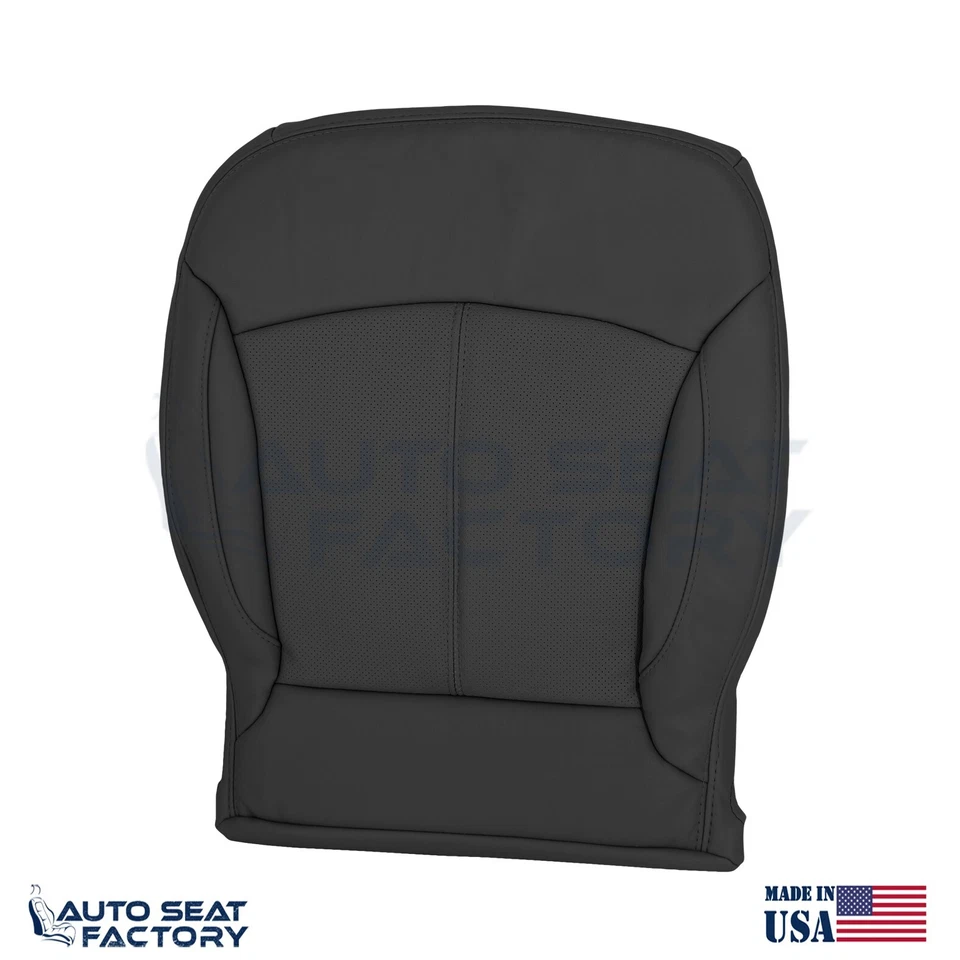 Se adapta a fundas de asiento de vinilo negras superiores e inferiores derechas Buick LaCrosse 2010-2013, perfectas Foto 4 de 4