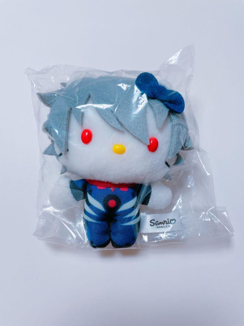 EVANGELION×HELLO KITTY　ぷっくりマスコット ２個セット EVANGELION×HELLO KITTY ぷっくりマスコット 2個セット