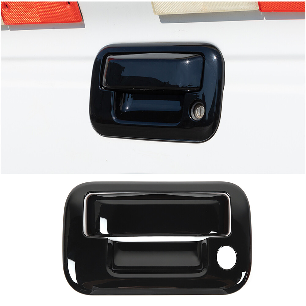 Black Rear Trunk Door Tailgate Handle Cover Trim for Ford F150 09-14 Accessories