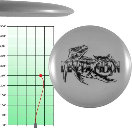 Divergent Discs Leviathan - MaxFlex Understable Disc Golf Midrange (Purple) - Picture 2 of 2