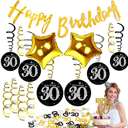 Dirty Thirty Birthday Decorations