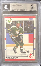 1990-91 Score MIKE MODANO Rookie RC #120 BGS 9 MINT