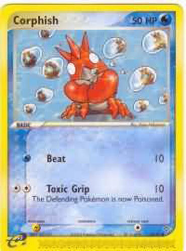 Pokemon Card - Dragon 54/97 - CORPHISH (common) - NM