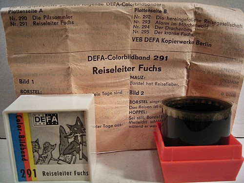 04 237 DDR Dia Film DEFA Color Fuchs & Elster Die Geschichte vom Riesenpilz Kpl. - Picture 4 of 12