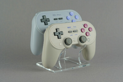 Acryl Aufsteller, Displayständer Duo 8bitdo Pro 2 und SN30Pro+ Controller