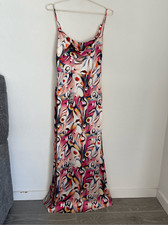 GUESS BY MARCIANO Madelyn maxi silk slip dress size 6 NWT
