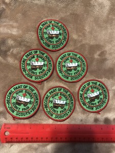 6-Patches-BOY-SCOUTS-SCOUT-FAIR-PATCH-LOT-1987-Nine-Rivers-Scout-Fair-BSA-96O2