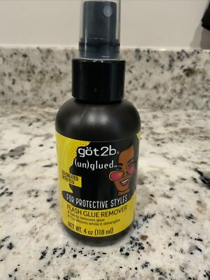 Got2b (un)glued Flash Glue Remover For Protective Styles 4oz 118mL