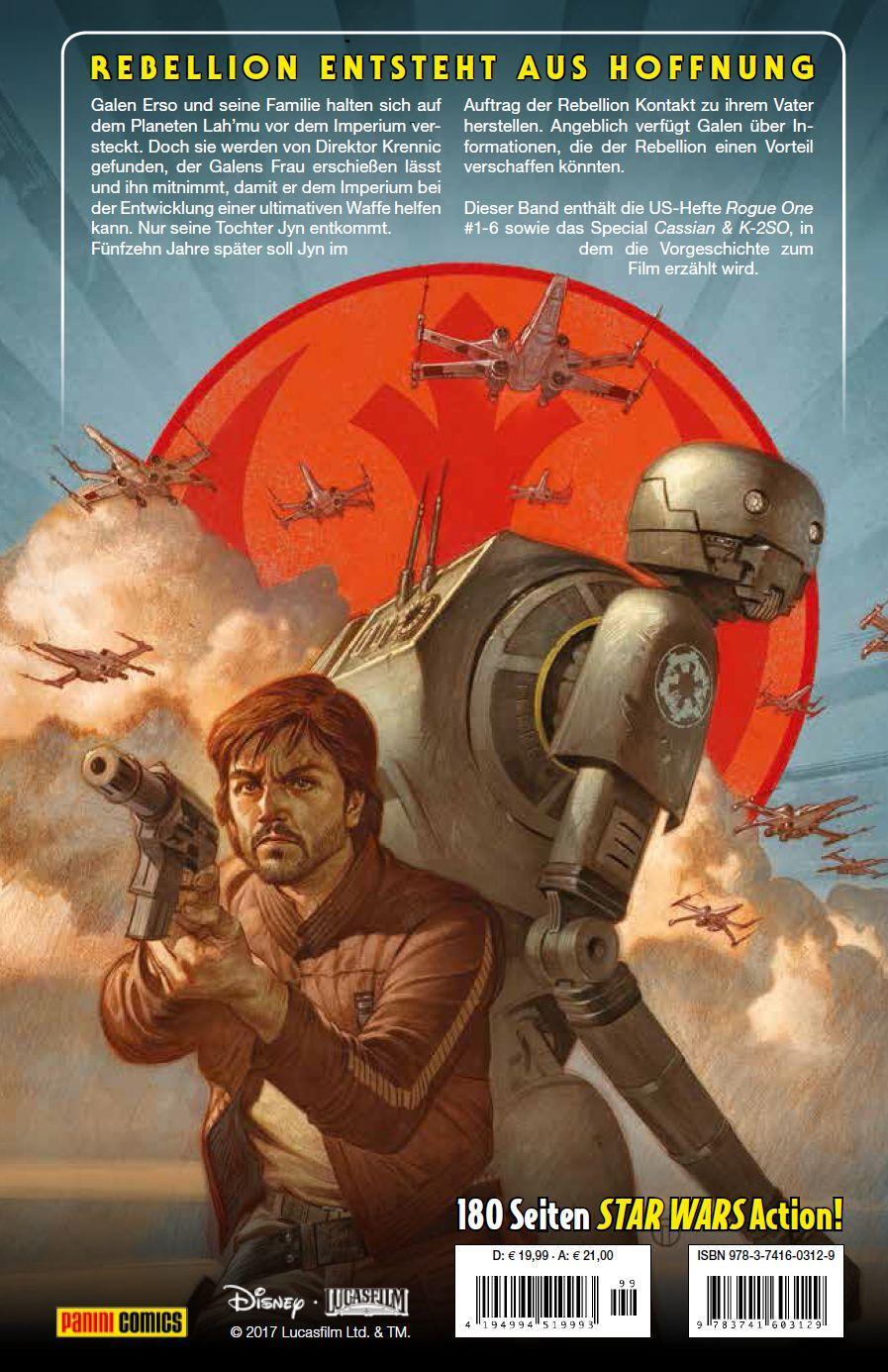 Thumbnail - Star Wars Comics: Rogue One - A Star Wars Story, Jody Houser