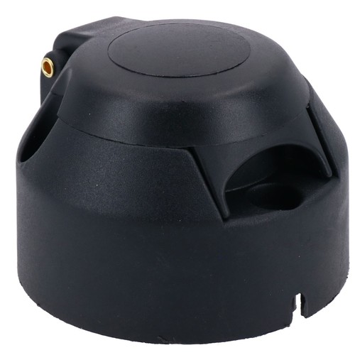 Tow Bar Electrics 7 pin 12v N Type PLASTIC Socket & Plug Trailer Lights Hook Up - Picture 3 of 6