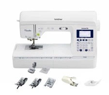 Brother Pacesetter PS500 Sewing Machine Bonus Foot Set and Walking Foot Combo