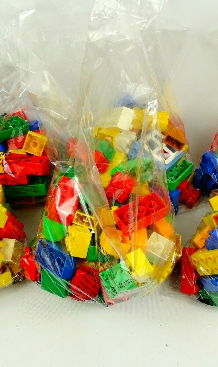 Lotto Mattoncini LEGO DUPLO 0,25 Kg – Pezzi Misti Usati