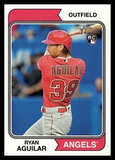 2023 Topps Heritage #309 Ryan Aguilar Los Angeles Angels  RC