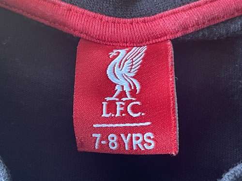 kids Liverpool FC LFC long sleeved T-Shirt 7/8 Years - Picture 2 of 5