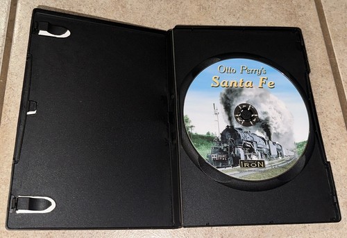 Otto Perry’s Santa Fe DVD Rare OOP Machines Of Iron Trains Railroad Locomotives - Imagen 3 de 3