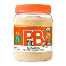 30 Ounce Organic Peanut Butter Powder, Powdered Peanut Spread from Real Roast...