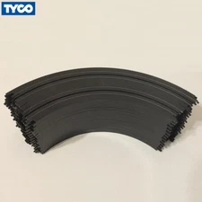 lot of 14 TYCO ¼ circle 9" track sections B-5831 from 440-X2 S6656Q slot car set