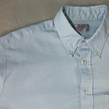 Red Kap Men's Long Sleeve Executive Oxford Dress Shirt Blue  17-34/35 XL USA