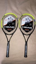 NEW 2 - HEAD TOUR PRO TENNIS RACQUETS RACKETS OVERSIZE 4 3/8" - 3 NEW