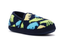 Wonder Nation Youth Boys Faux Sherpa Forest Animal Slippers NWT Size 6