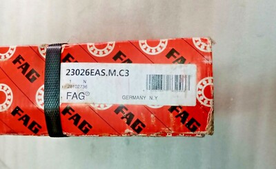 23026 EAS MC3 W33 Spherical Roller Bearing FAG GERMANY 130x200x52 MM Bronze Cage