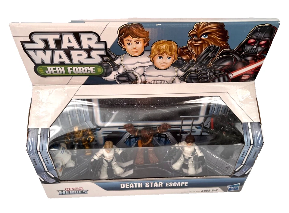 罕见全新未拆封星球大战绝地武士、死星逃亡、Playskool 英雄 — 第 3/4 张图片
