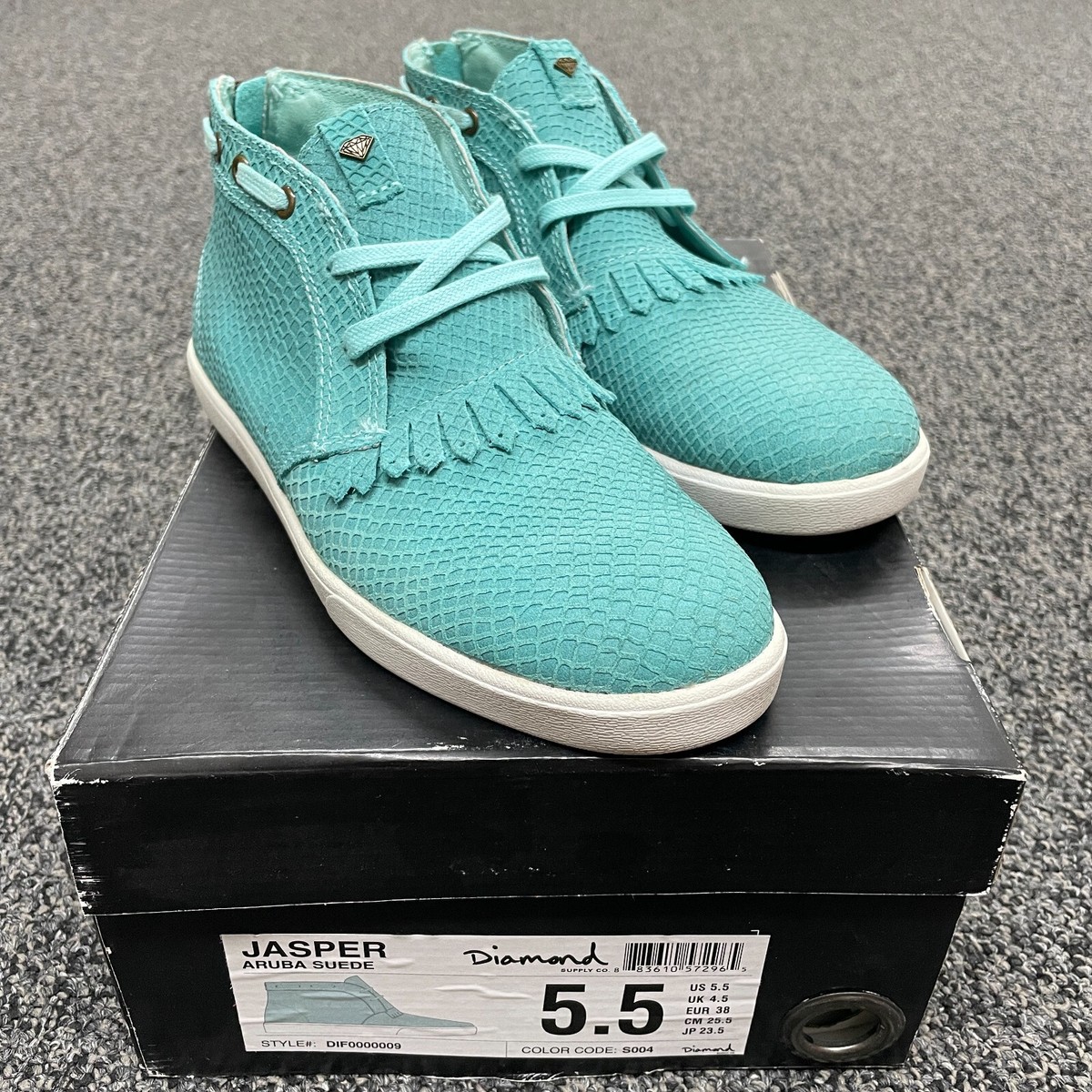 Diamond Supply Co. Blue Jasper Chukka X Ibn Jasper mens 5.5  display picture 1