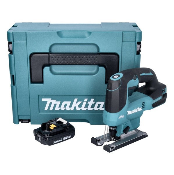 Makita Djv 184 A1J Pendelhub StichsäGe 18 V + 1X Akku 2,0 Ah + Makpac-image