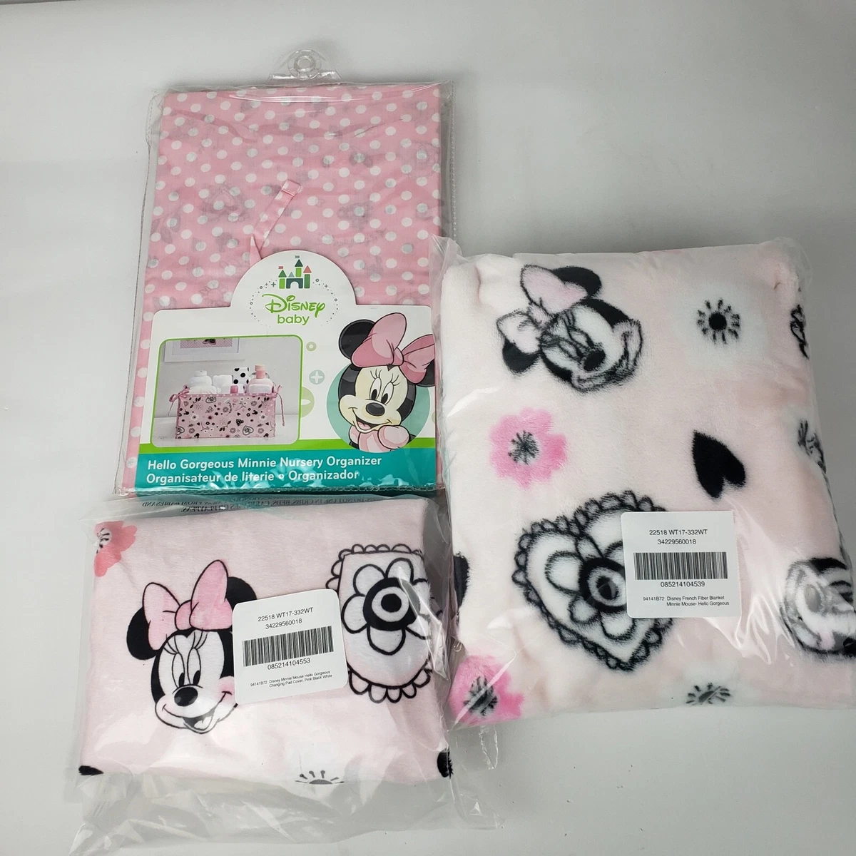 Minnie Mouse Hello Gorgeous Blanket Pad Cover and Storage by Disney Baby