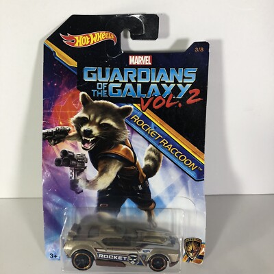 Hot Wheels Marvel Guardians of the Galaxy Vol.2 Rocket Raccoon #3 Fast Fish