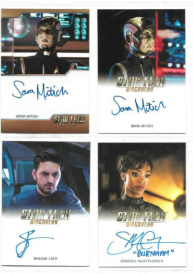 Star Trek Discovery Season 1 - Autograph & Costume Relic Card Selection NM 2019
