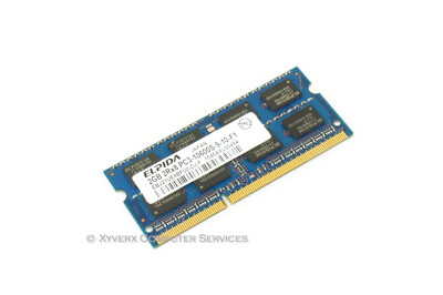 EBJ21UE8BFU0-DJ-F GENUINE ELPIDA LAPTOP MEMORY 2GB DDR3 PC3-10600S (CA67)