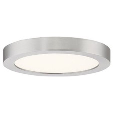 Quoizel Lighting OST1711W Outskirt - 15W 1 LED Flush Mount - 1 Inch high